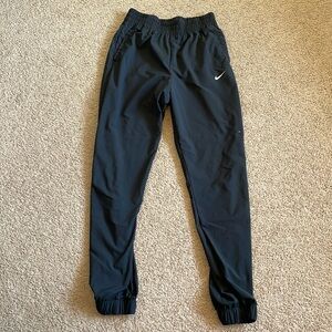 Nike Dri-Fit black joggers. Size L